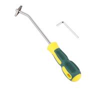 Grout Removal Tool for Tile and Caulking Cleaning, 22cm Steel Grout Remover with Anti-Slip Handle, Includes Hex Wrench