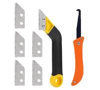 Grout Removal Tool, Grouting Extra Replacement Accessories Scraping Rake Floor Cleaning Repair For Tile Remover Angled Tools Gap Hook Angled Hand Saw And Screwdriver Clean Remover For Tile Cleaning