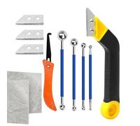 Grout Removal Tool, Joint Repair Finishing Kit | With 3 Replacement To Remove Tile Grout, For Home Improvement Projects, Kitchen, Bathroom, Wall, Floor