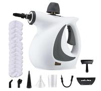 Grout Steam Cleaner Warm-Up Time 3 Minutes - Stream Cleaners For Home Suitable For Various Surfaces Ideal For Cleaning Car Windows, Dirt And Grease,white