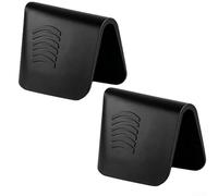 Grout Tool Applicator 2Pcs Silicone Smoothing Set for Grouting Walls Floors - Ergonomic Grip 100x70mm(2PCS black)