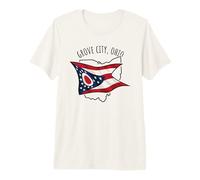 Grove City Ohio USA Design Premium T-Shirt