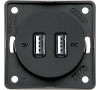 Grove - QQ038827 - W4 Berker Range Twin USB Charging Point
