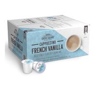 Grove Square Cappuccino , French Vanilla, 50 Single Serve Cups