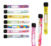 GroveEss 10PCS Reusable Child ID Wristbands,Waterproof Adjustable Anti Lost Child Safety ID Bands,Personalised Bracelet for Kids Boys Girls Emergency Contact