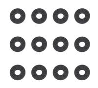 GroveEss 12PCS Guitar Strap Locks,Sturdy Guitar Strap Blocks,Professional Black Guitar Strap Holder Guitar Protector Accessories for Locking Guitar Straps