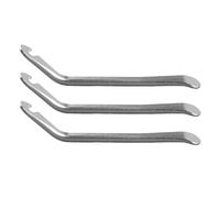 GroveEss 3PCS Bike Tire Levers Bicycle Tyre Levers Spoon Iron Changing Tools Portable Bike Tire Removal Tools for Tires Repairing Replacing Removing