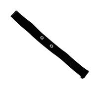 GroveEss Chest Replacement Strap for Heart Rate Monitor,Adjustable Comfortable Heart Rate Monitor Belt,Elastic Heart Rate Monitor Chest Mounting Strap for COOSPO Wahoo Tickr Polar H10 H7 H9(Black)