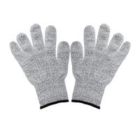 GroveEss 1Pair Cut Resistant Gloves,Food Grade Safe Kitchen Gloves,Durable Protective Cut Proof Gloves Knife Protection Gloves for Kitchen Garden Carpentry Cutting Food Whittling Wood(L)