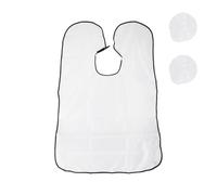 GroveEss Shaving Bib Beard Bib,Beard Catcher Apron with 2 Suction Cups,Beard Trimming Hair Clipping Accessories Grooming Cloth Gift for Men Father Husband