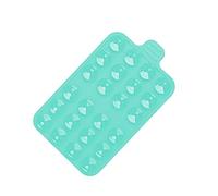 GroveEss Silicone Suction Cup Phone Holder,Hands-Free Double-Faced Suction Cup Phone Mount,Multipurpose Sticky Phone Grip for Most Mobile Phones Shower Mirror Window Car Selfies Videos(Green)