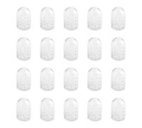 GroveEss Silicone Toe Cover Protector,Ventilated Anti Friction Toe Caps with Breathable Holes,Clear Toe Covers Sleeves for Women Men Blister Corn Calluses Sore Toes Hammer Toes Pain Relief