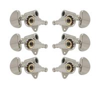 Grover 102SVN Skeleton View Rotomatics Guitar Machine Heads, 3 + 3, Nickel
