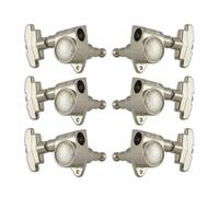 Grover 109N Super Rotomatics with 3-Step Button - Guitar Machine Heads, 3 + 3 - Nickel