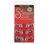 Grover 406C Rotomatic Mini 3 per Side Self Locking Machine Heads, Chrome