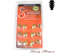 Grover 505G Mini Roto-Grip Locking Rotomatics Tuners/machine, 3x3 Gold
