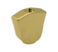 Grover GP102GK Standard Size Keystone Buttons, 6 Pieces, Gold