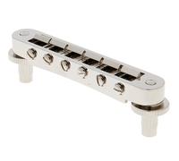 Grover Tune-O-Matic Style Guitar Bridge ~ Nickel