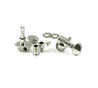 Grover Locking Tuners Mini 18:1 Gear Ratio 6 In Line Chrome