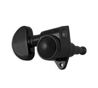 Grover Roto-Grip Machineheads ~ 3+3 ~ Black Chrome