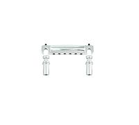 Grover - Stop Tailpiece - Electric Guitar Bridge - Chrome - Model 510C