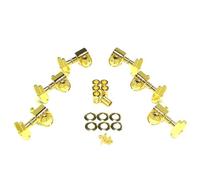 Grover Super Rotomatic Guitar Tuning Machines - 14:1 Ratio - 3 per side - Gold