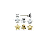Grover-Trophy Custom Designed Strap Buttons Gold Star