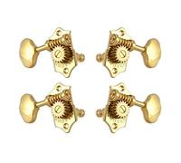 Grover U99-18G Sta-Tite Ukulele Pegs Metal Button 21.3 mm Post 4 Pieces Gold