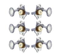 Grover V97-18C Original Sta-Tite Machine Head with 18:1 Gear Ratio, Vertical - Guitar Machine Heads, 3 + 3 - Chrome