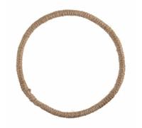 Groves Mini Wreath Base - Jute Wrapped Wire x 14cm/5.5in - Christmas Florist Craft Form