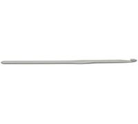 KnitPro - Aluminium (2.50mm) Crochet Hook - 1 Unit, Grey, 15cm x 2.50mm