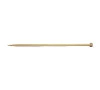 KnitPro Basix Beech Single Pointed Needles 10" (25cm) | 8.00mm