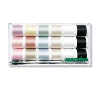 Groves Of Thames C/box Cotona N80 - Clear Box: Cotona 80: 18 X 200M: Spools - Madeira