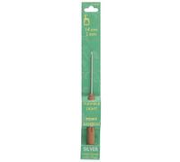 Groves Of Thames C/hk W/bamb 2.00 - Crochet Hook: Aluminium With Bamboo Handle: 14Cm X 2.00mm - Pony