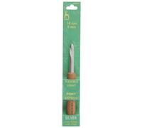 Groves Of Thames C/hk W/bamb 8.00 - Crochet Hook: Aluminium With Bamboo Handle: 14Cm X 8.00mm - Pony