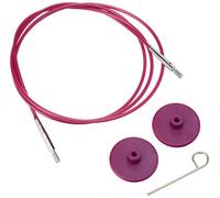 Knit Pro Single Cable for Interchangeable Needles 76cm to make 100cm circulars, Purple