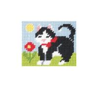 Groves Of Thames Emb Kit Kitten - Needlepoint Kit: My First Embroidery: Kitten - Orchidea