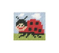 Groves Of Thames Emb Kit Ladybird - Needlepoint Kit: My First Embroidery: Ladybug - Orchidea