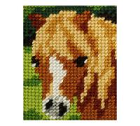 Groves Of Thames Emb Kit Pony - Needlepoint Kit: My First Embroidery: Pony - Orchidea