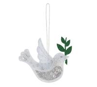 Groves Of Thames Felt Kit Dove - Felt Decoration Kit: Christmas: Dove - Trimits