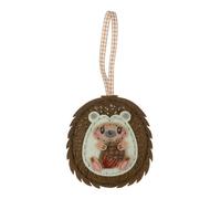 Groves Of Thames Felt Kit Hedgehog - Felt Decoration Kit: Hedgehog - Trimits
