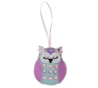 Groves Of Thames Felt Kit Spring Owl - Felt Decoration Kit: Spring Owl - Trimits
