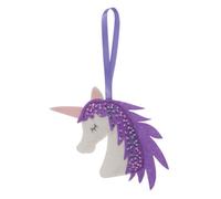 Groves Of Thames Felt Kit Unicorn - Felt Decoration Kit: Unicorn - Trimits