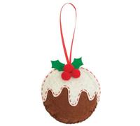 Groves Of Thames Felt Kit Xmas Pud - Felt Decoration Kit: Christmas: Christmas Pudding - Trimits