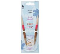 Groves Of Thames Flr Circ 40Cmx7.00mm - Knitting Pins: Circular: Fixed: Hand Coloured: Flair: 40Cm X 7.00mm - Pony