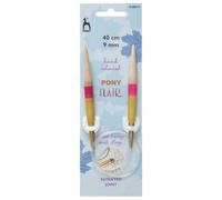 Groves Of Thames Flr Circ 40Cmx9.00mm - Knitting Pins: Circular: Fixed: Hand Coloured: Flair: 40Cm X 9.00mm - Pony