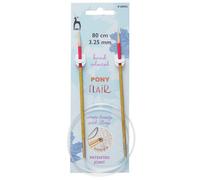 Groves Of Thames Flr Circ 80Cmx3.25mm - Knitting Pins: Circular: Fixed: Hand Coloured: Flair: 80Cm X 3.25mm - Pony