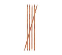Groves Of Thames Ginger: Knitting Pins: Double-Ended: 20Cm X 4.50mm: Set Of 5