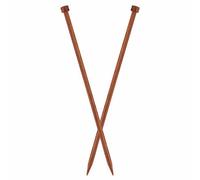 Groves Of Thames Ginger Sp 25X8.00 - Ginger: Knitting Pins: Single-Ended: 25Cm X 8.00mm - Knitpro