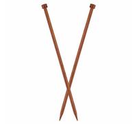 Groves Of Thames Ginger Sp 30X8.00 - Ginger: Knitting Pins: Single-Ended: 30Cm X 8.00mm - Knitpro